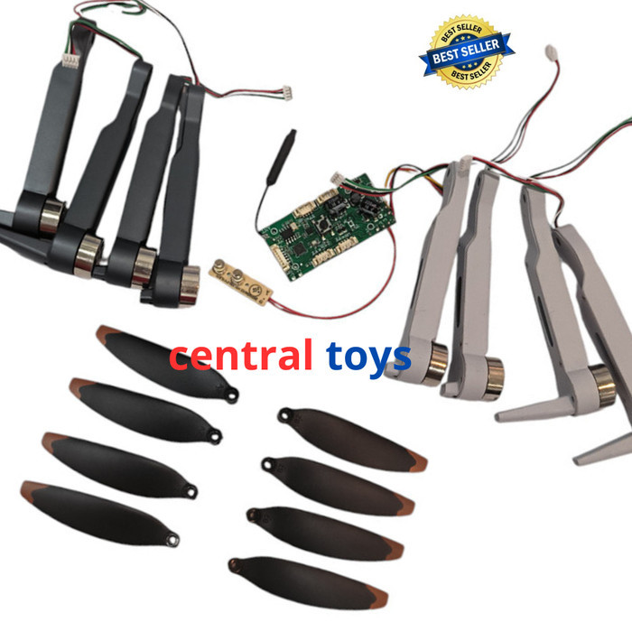 SALE PART DRONE BRUSHLESS GPS P15 PRO : BOARD MOTOR ARM PROPELLER P15 PRO PART DRONE READY