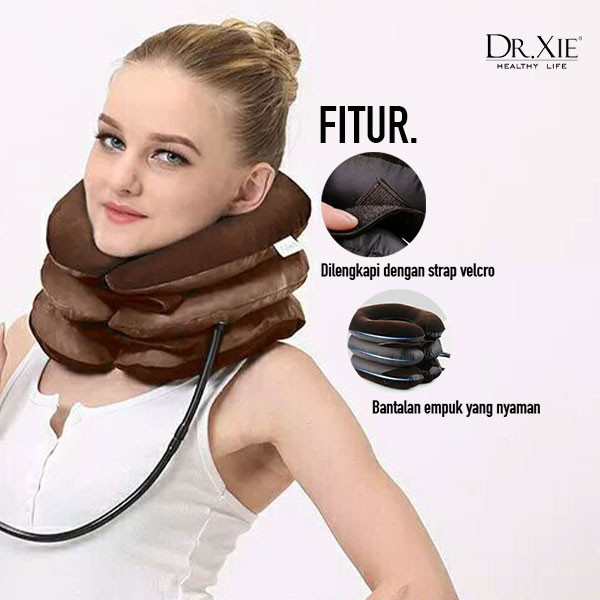Dr. Xie Bantal Leher Terapi/ Alat Terapi Bantal Leher Pompa