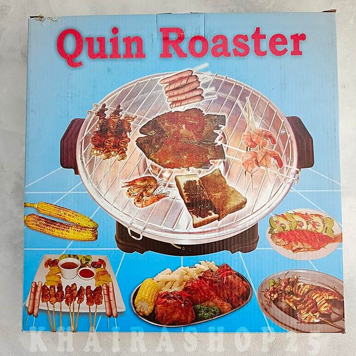 Terlaris- Panggangan Kompor Bakaran Sosis Bakso Ayam Sate Pemanggang Barbeque Bulat Tebal