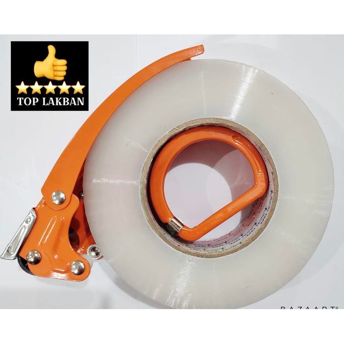 

DISPENSER TAPE BESI JUMBO / TAPE CUTTER BESI / PEMOTONG LAKBAN BESI