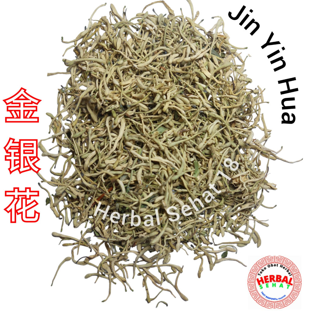 

Jin Yin Hua Teh Bunga Honeysuckle - Teh Jinyinhua - Kim Nyun Fa PREMIUM