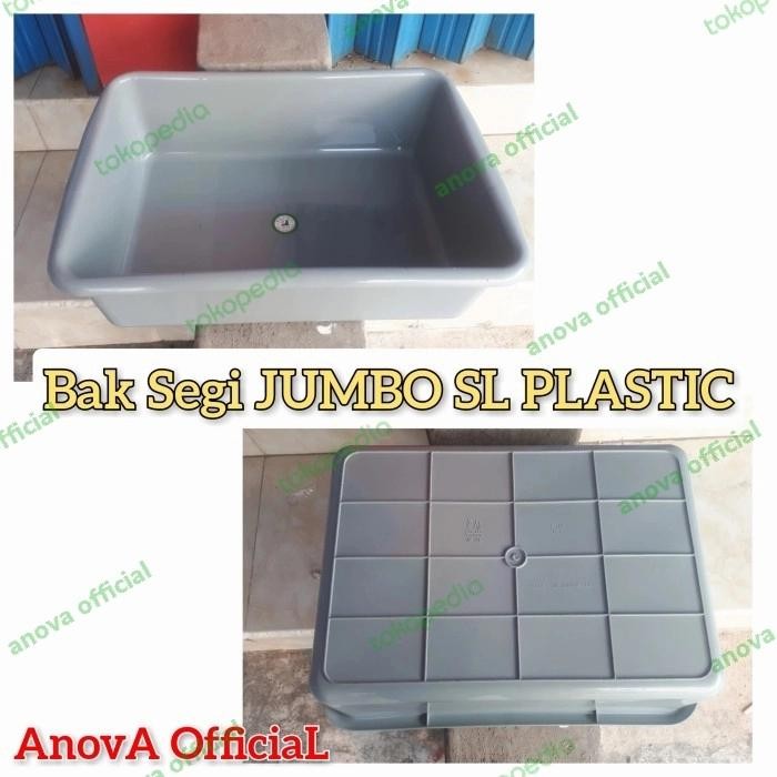 JTTOP" BAK SEGI JUMBO. ALASKA SL PLASTIC. BASKOM KOTAK TAHU. HEWAN KUCING .