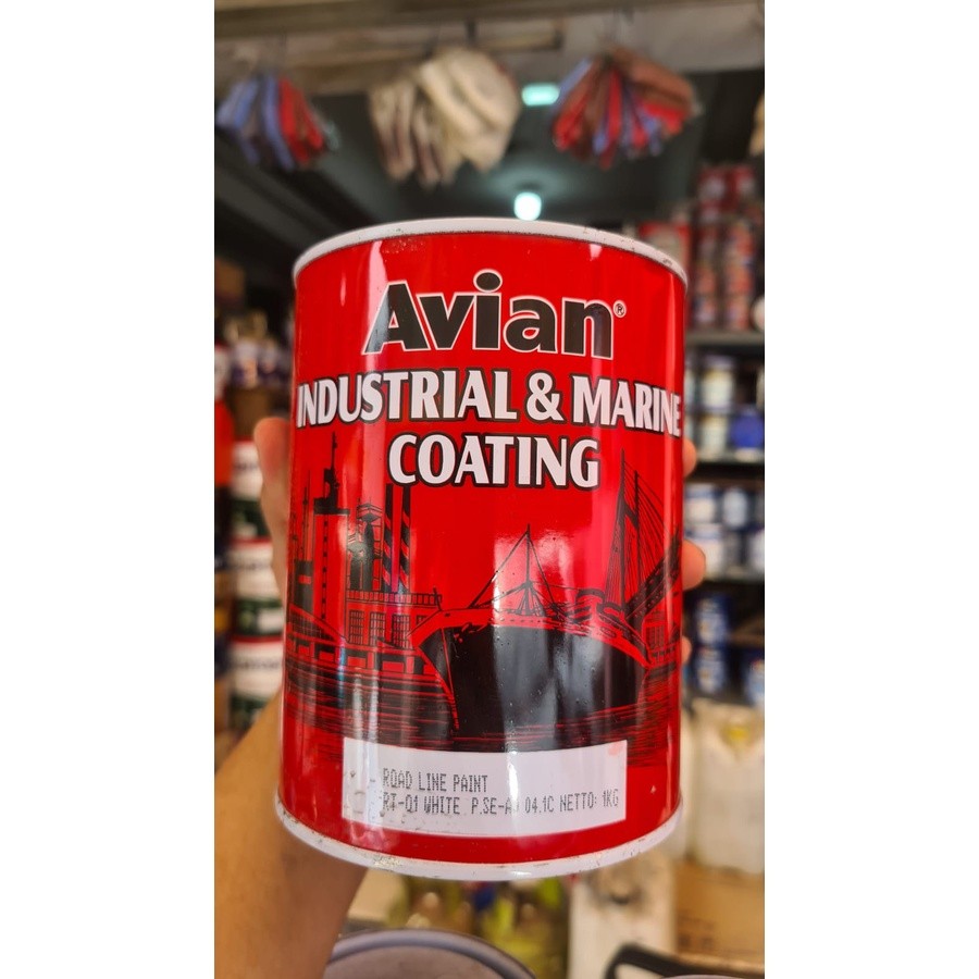 Cat Kapal Marine Coating Cat Jalan Roadline Avian Industrial Coating ( 1 Kg )