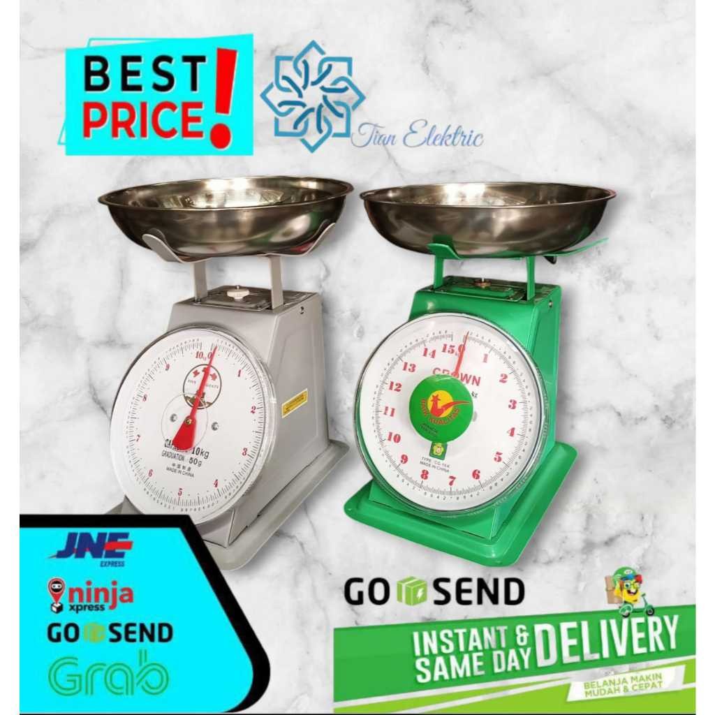 Timbangan Duduk / Timbangan Manual / Timbangan Analog 10Kg & 15Kg
