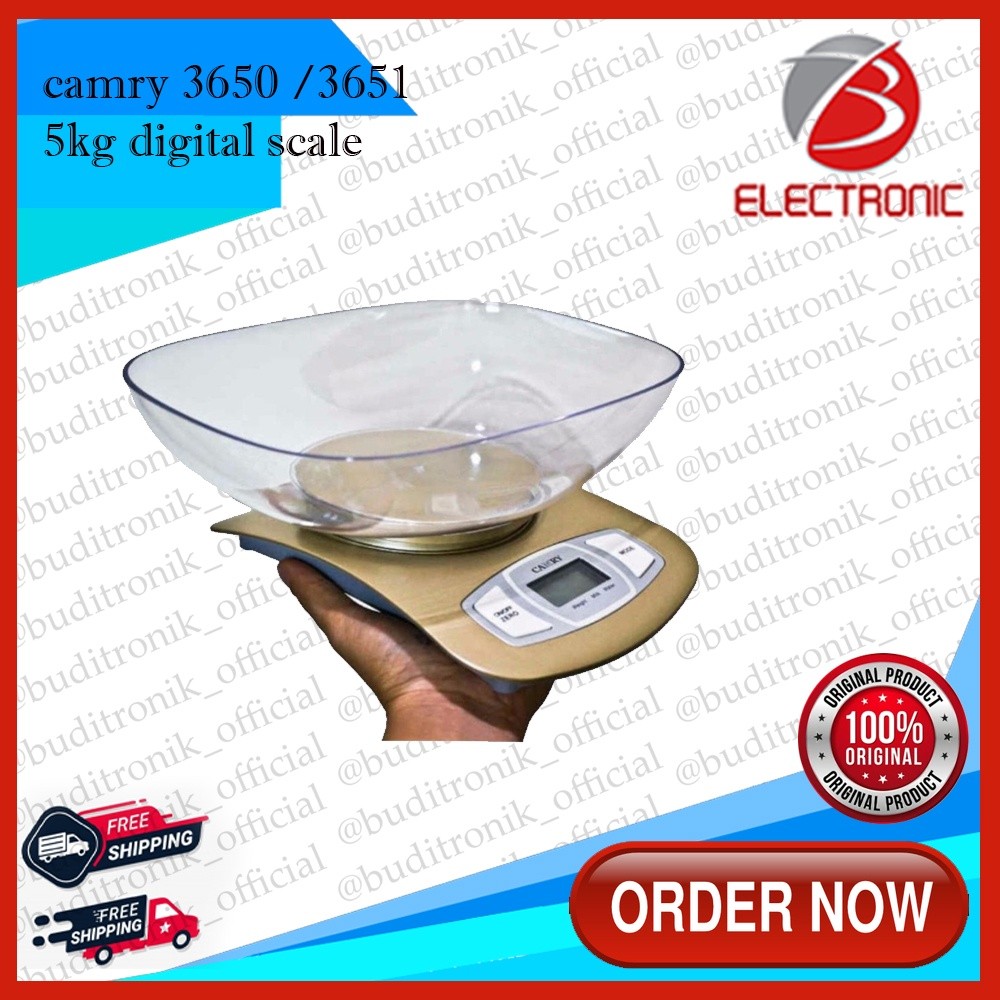 Timbangan Digital Camry EK 3650 Timbangan Dapur Kue