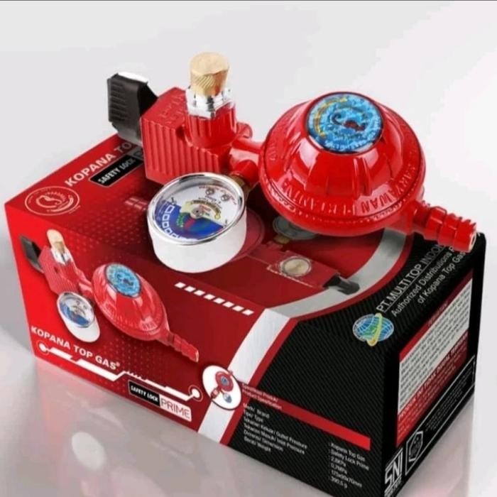 REGULATOR kopana top gas asli regulator PERTAMINA BERGARANSI