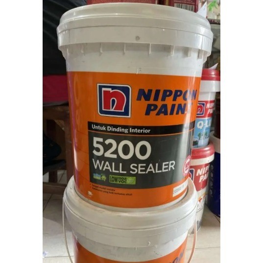 Cat Dasar Tembok Nippon Paint Wall Sealer Interior 5200 5 Kg Galon