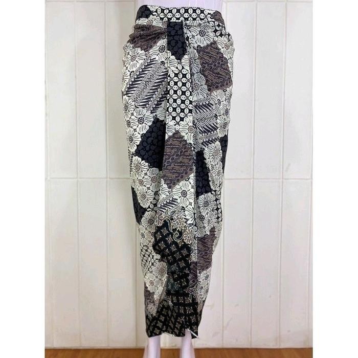 Rok Rempel Batik / Rok Batik Ern / Rok Span / Rok Batik Kondangan Wanita Lilit Instan Panjang Karet