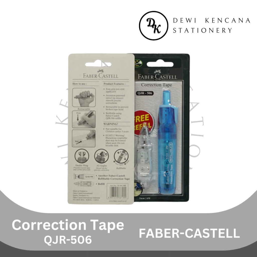 

Correction Tape Faber-Castell QJR-506 6 Meter Set
