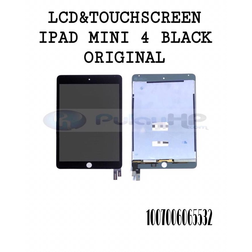 Termurah LCD&TOUCHSCREEN IPAD MINI 4 BLACK ORIGINAL