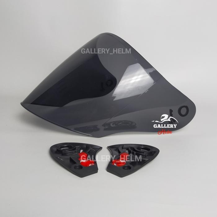 Visor Venom Smoke Kyt Galaxy, Kyt Dj Maxi, Kyt Dj Maru Smoke