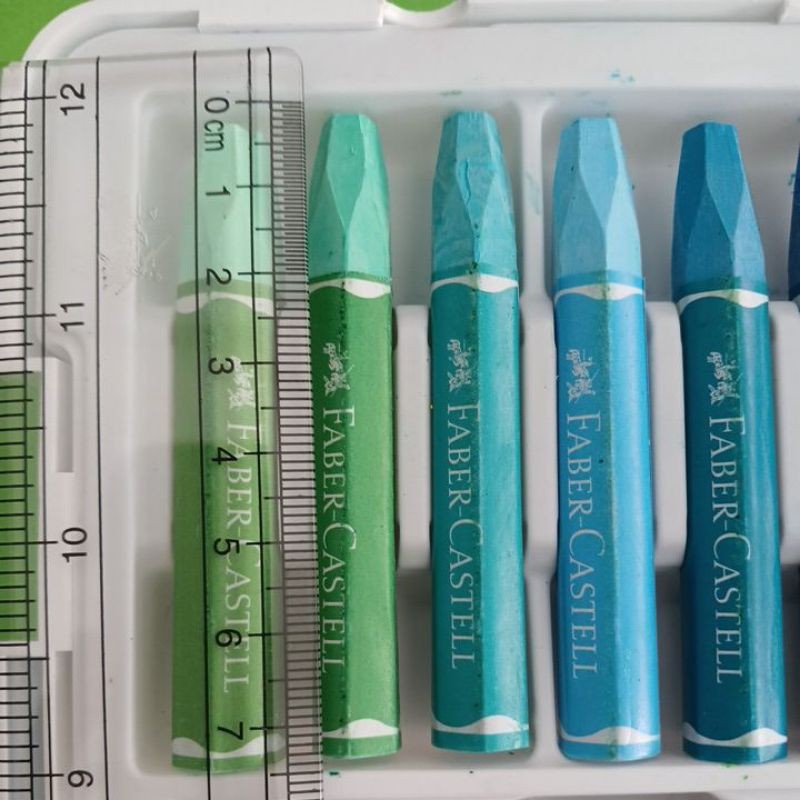 

Crayon Hexagonal Oil Pastels Faber Castell Isi 72 Free Packing Kardus