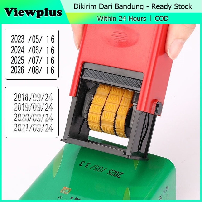 

Stempel Expired Tanggal Produksi Custom Otomatis Self Inking Untuk Produk Expired - Exp Date - Best