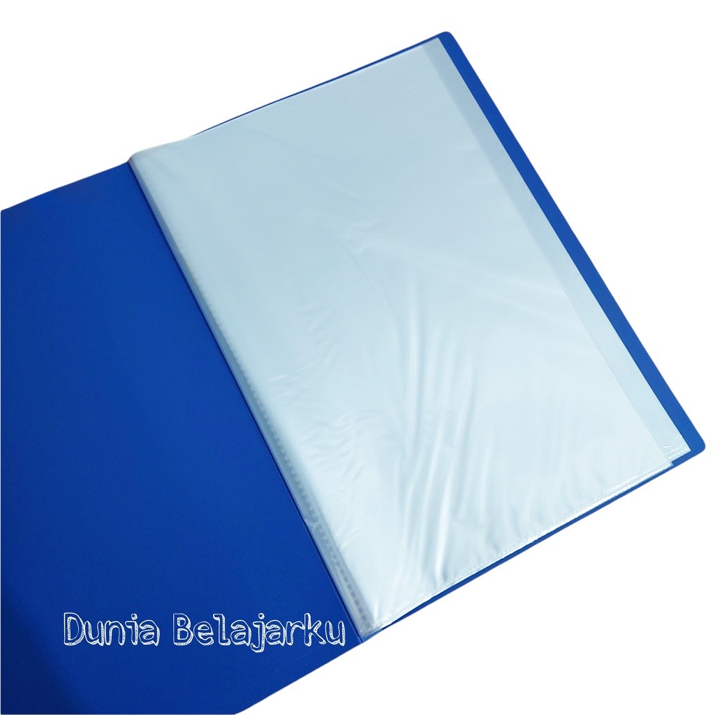 

Map Plastik Clear Holder InterX Document Keeper F4 Display Book 40 Lbr