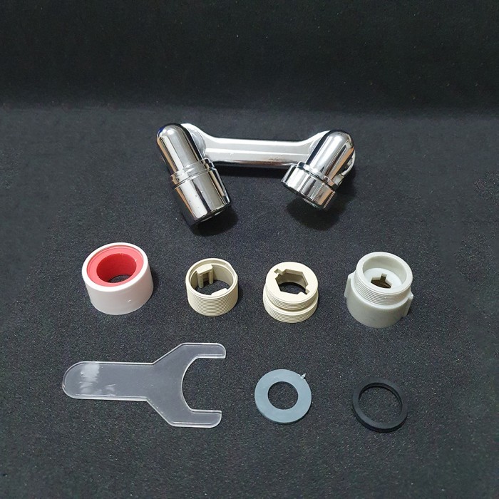 Aerator Keran Wastafel Extender 1080 Derajat Putaran Kran Faucet