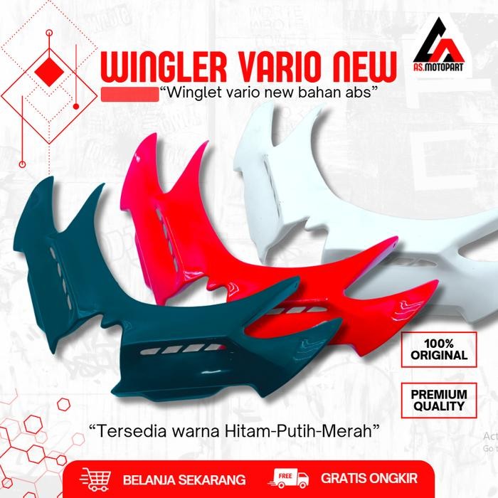 WINGLET VARIO ABS WINGLET VARIO 125 WINGLET VARIO 150 WINGLET VARIO LED OLD WINGLET VARIO LED NEW