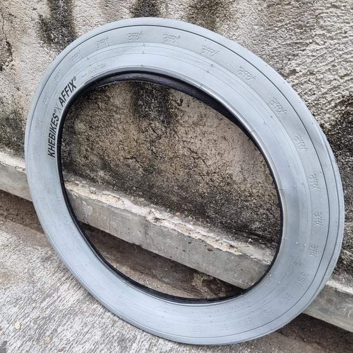 Ban Luar Bmx Khe Affix Bmx 20 X 2.40 Hitam Abu Gratisongkir