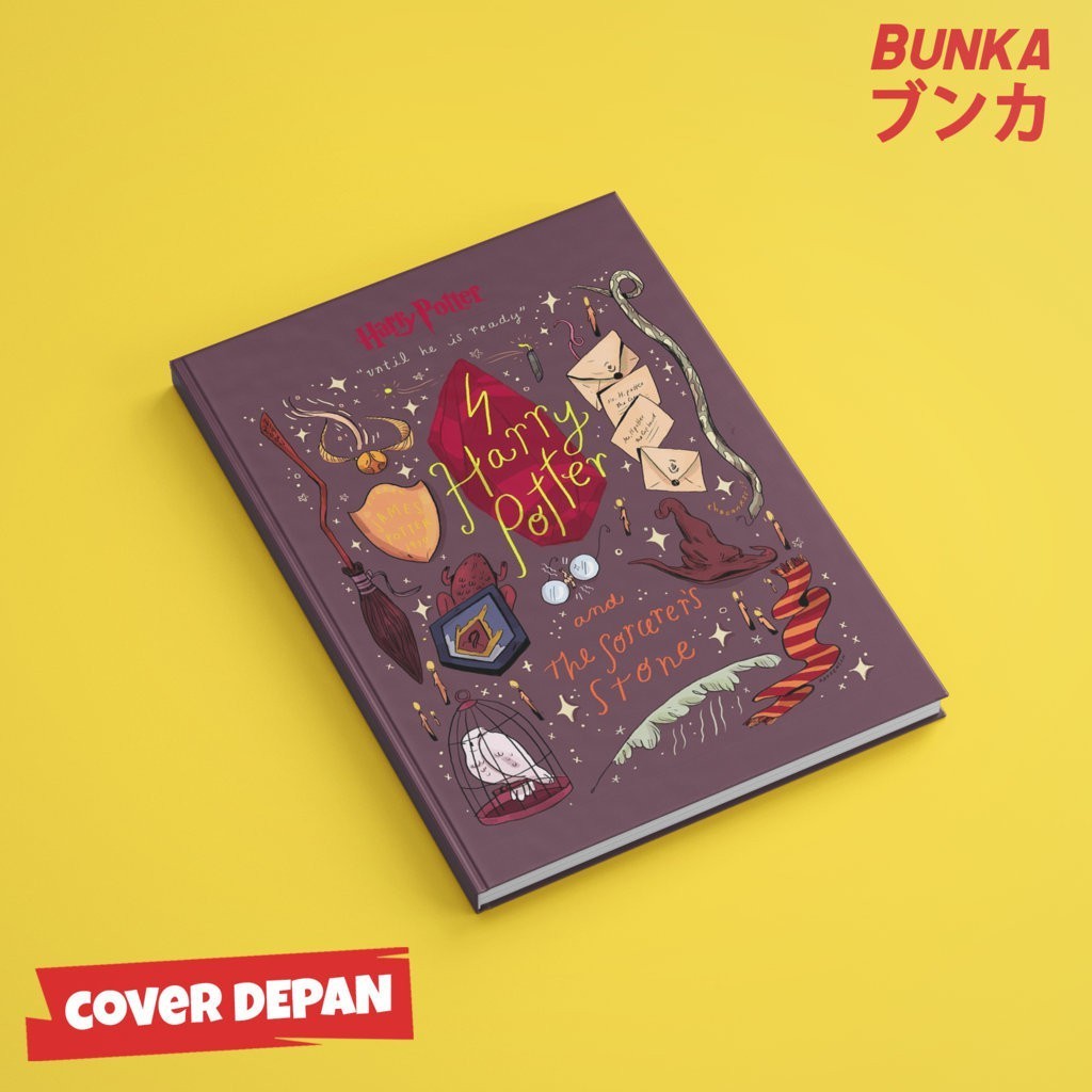 

Pocket Note Harry Potters And The Sorceres Stone Hardcover A6 Buku Tulis Catatan Notes Agenda