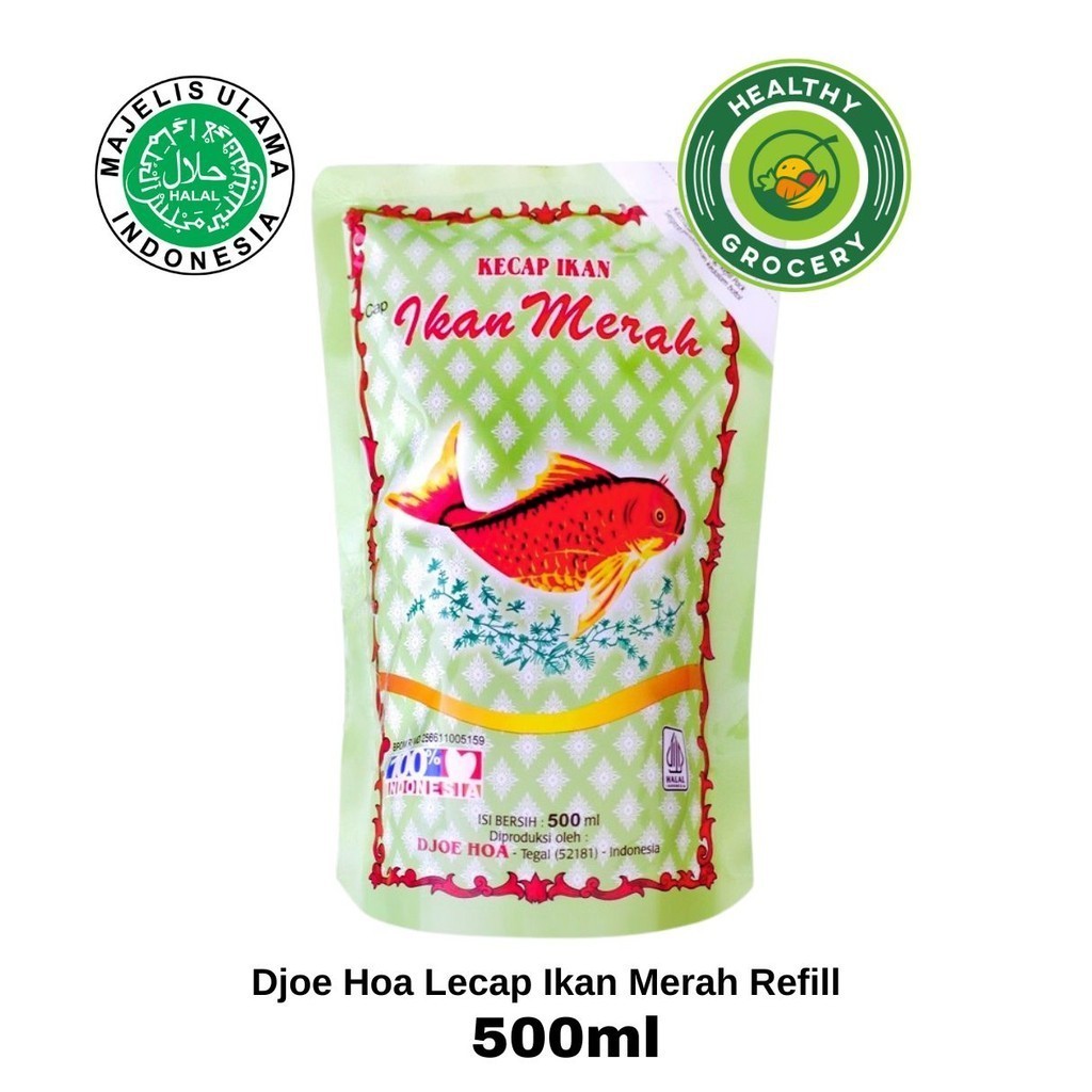 

Djoe Hoa Kecap Ikan Merah Refill 500ml
