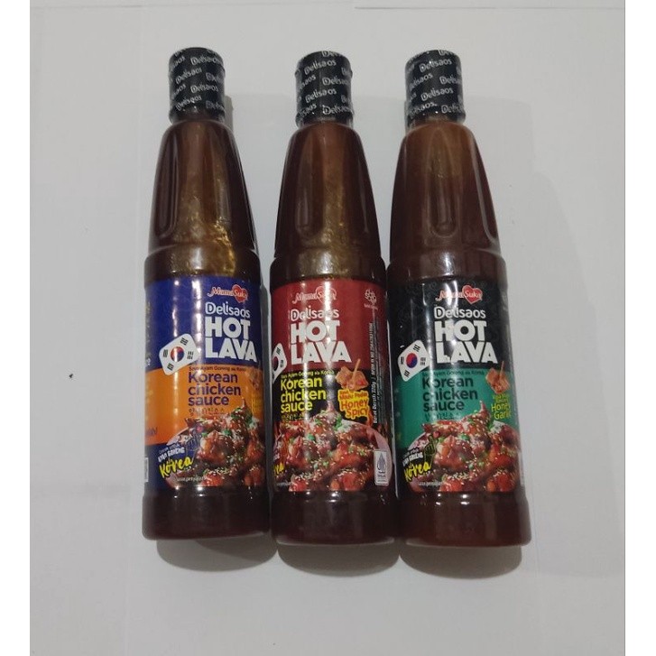 

Mama Suka Delisaos Hot Lava Korean Chicken Sauce 320 gr