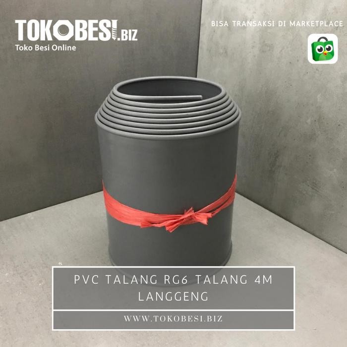 JTTOP" PVC TALANG RG 6 TALANG 4M LANGGENG