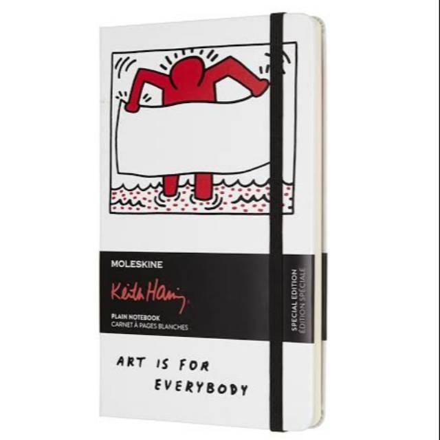 

Moleskine Plain Notebook Keith Haring Limited Edition 774