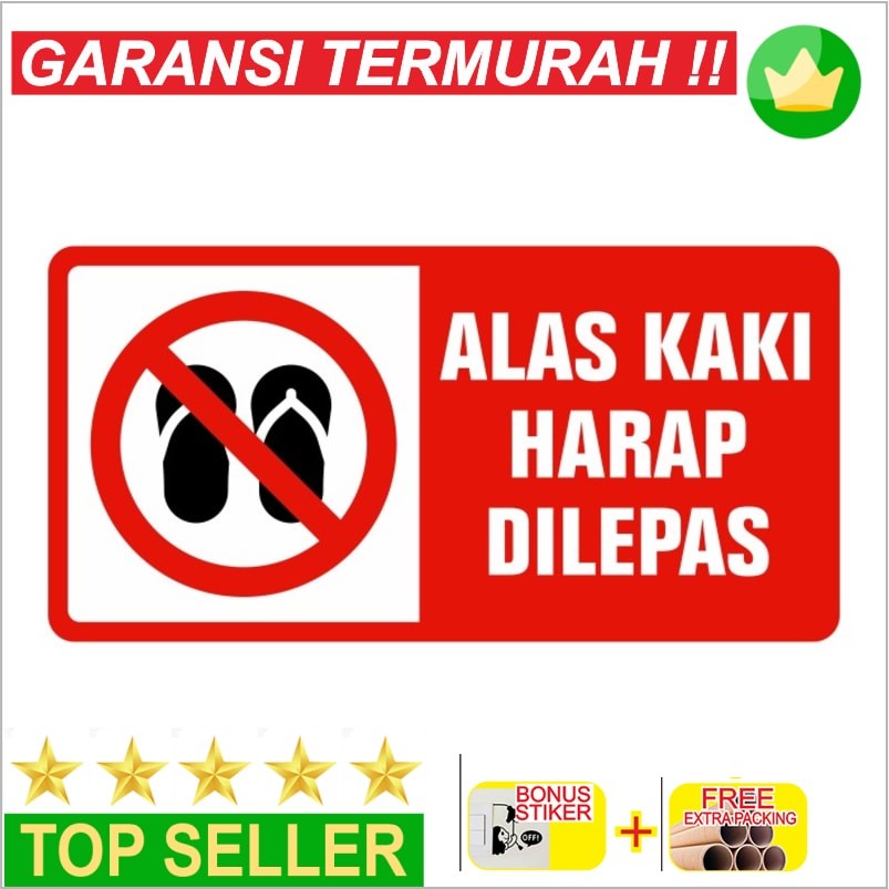 

Grosir RAMBU ALAS KAKI HARAP DI LEPAS 30CM X 15CM AKRILIK Keren