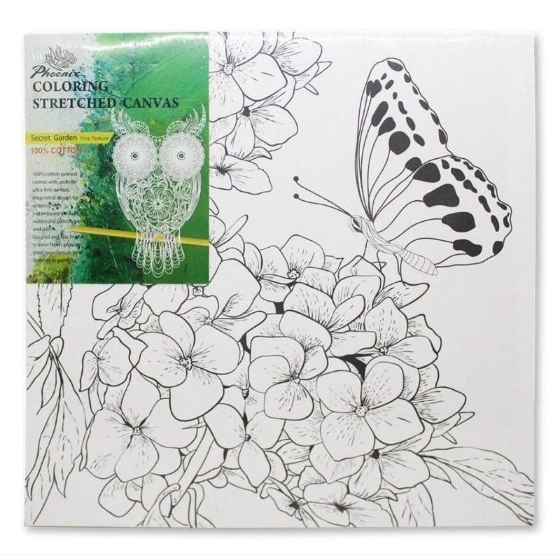 

Phoenix Canvas Motif - kanvas pola siap lukis/warna 774