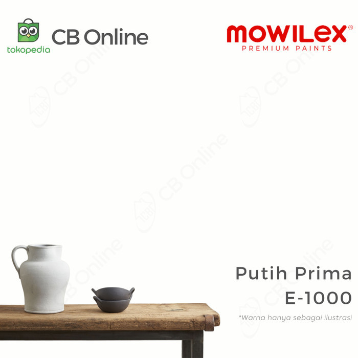 MOWILEX CAT TEMBOK - PUTIH PRIMA E-1000 - PAIL