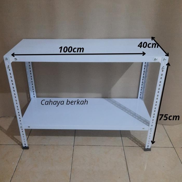 Rak Besi Meja Kompor 2 Susun