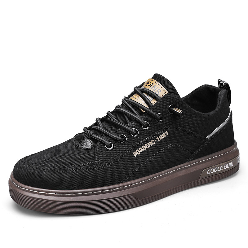 HOT DEALS LEEDOO SEPATU PRIA SNEAKERS CASUAL ORIGINAL TALI FORMAL SEPATU SNEAKERS KEKINIAN BLACK