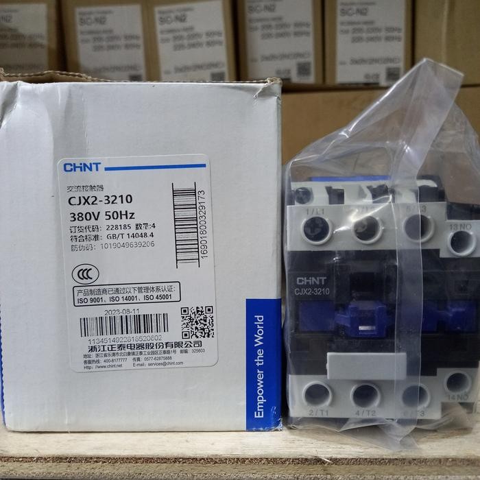 Contactor/Kontaktor Chint Cjx2-3210 380V