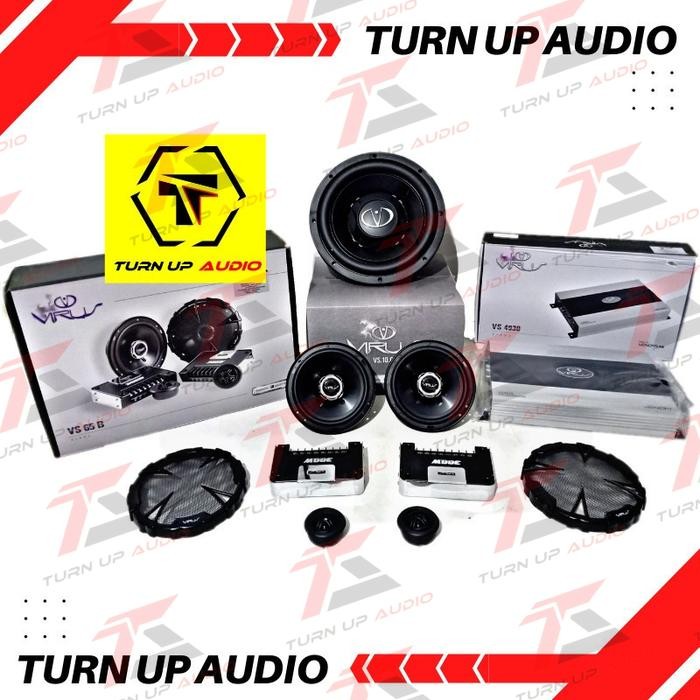 PREMIUM Paket audio Mobil VENOM VIRUS FULL SET audio sound system ORIGINAL 12"