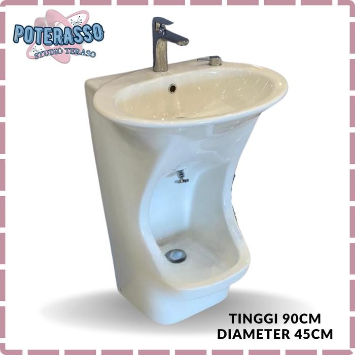 PREMIUM Wastafel Wudhu Wastafel Terrazzo Wastafel Portable