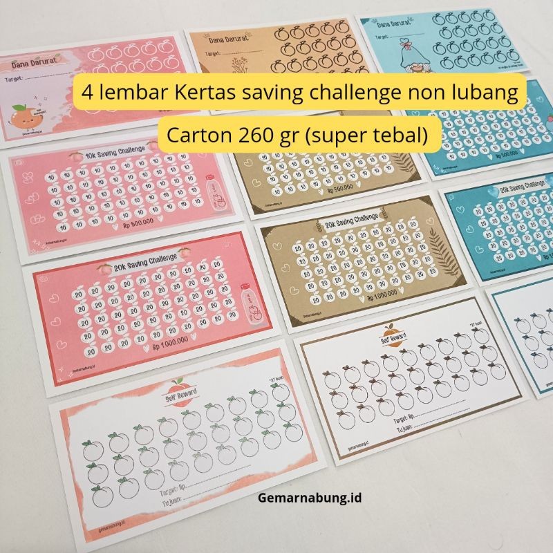 

Paket Binder keuangan nabung A6 super cute isi 100 lembar