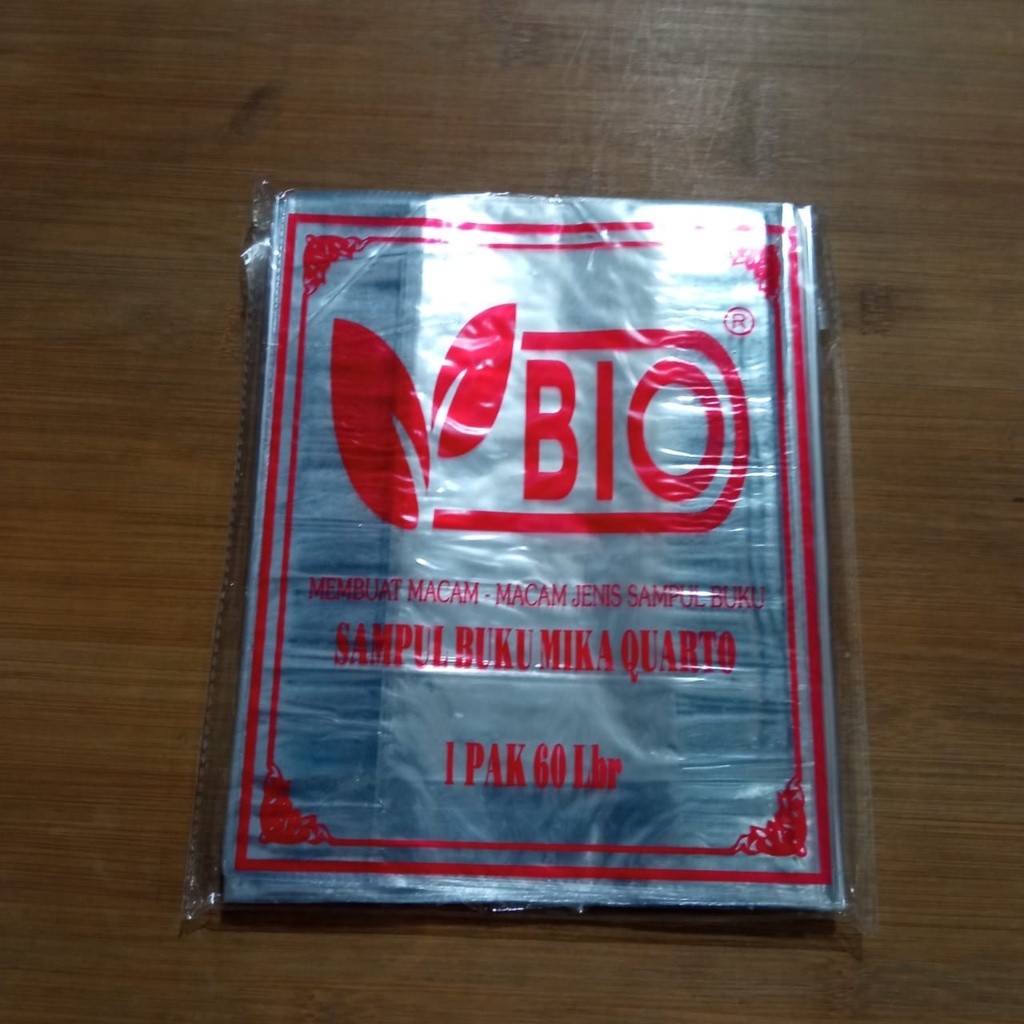

SAMPUL BUKU PLASTIK MIKA KWARTO ISI 60 LEMBAR / SAMPUL PLASTIK SIDU ISI 60 LEMBAR