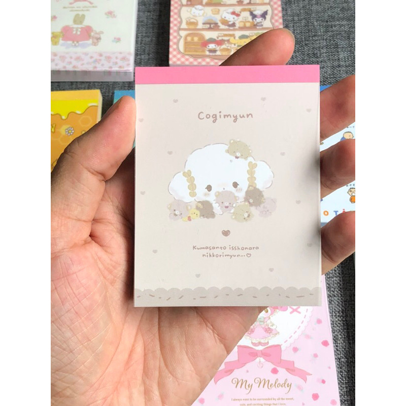 

Memo Pad Mini Memo Note Sanrio Edition Made in Japan