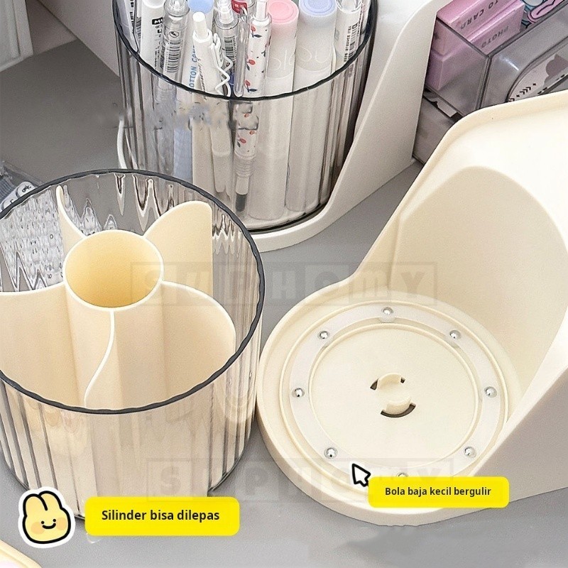 kotak pensil Organizer stationery/Kotak Pensil Meja Laci mini aesthetic Kotak Alat Tulis Desktop