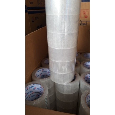 

LAKBAN ( 1 DUS ) BENING (PUTIH) 100 YARD X 45MM LENGKET STAR TAPE KUALITAS TERBAIK MURAH #lakban