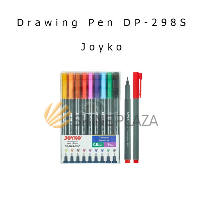 

Drawing Pen Set Joyko DP-298S-059C 0.5mm - Pulpen Pena Spidol Gambar Warna 0,5 mm WE!!!