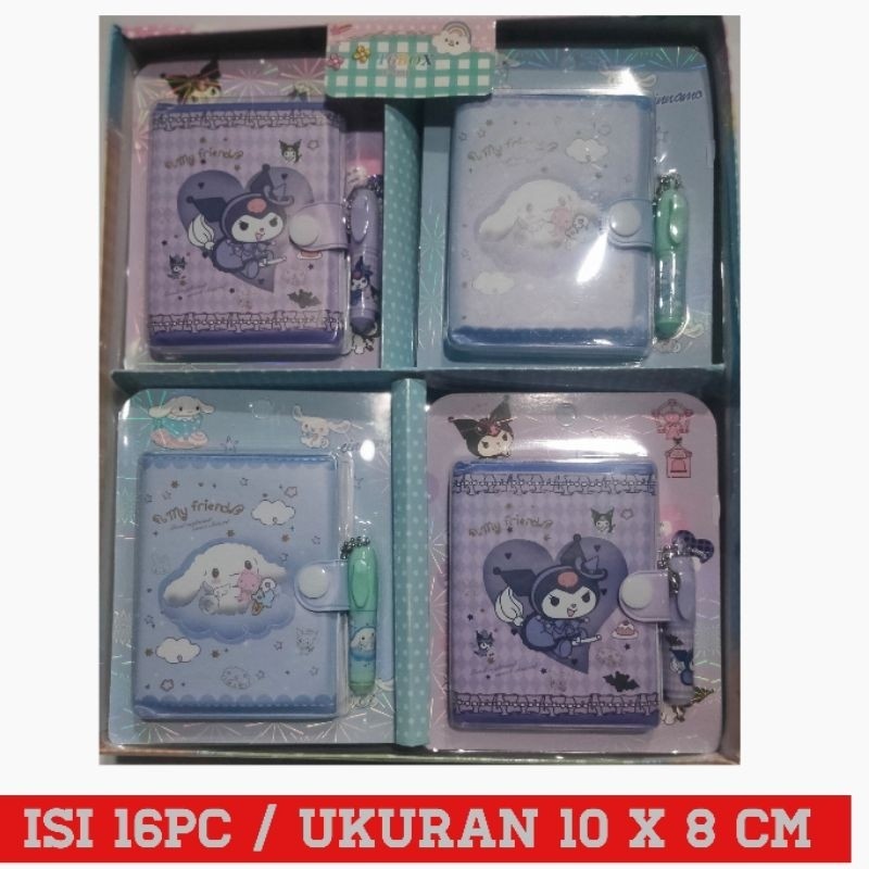 

16pc Memo Pulpen Sanrio Karakter 10x8cm Bsr WE!!