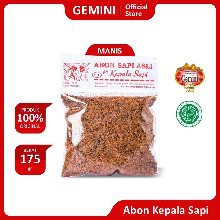 

Abon "Kepala Sapi Asli" Best Quality Asli 100% Original