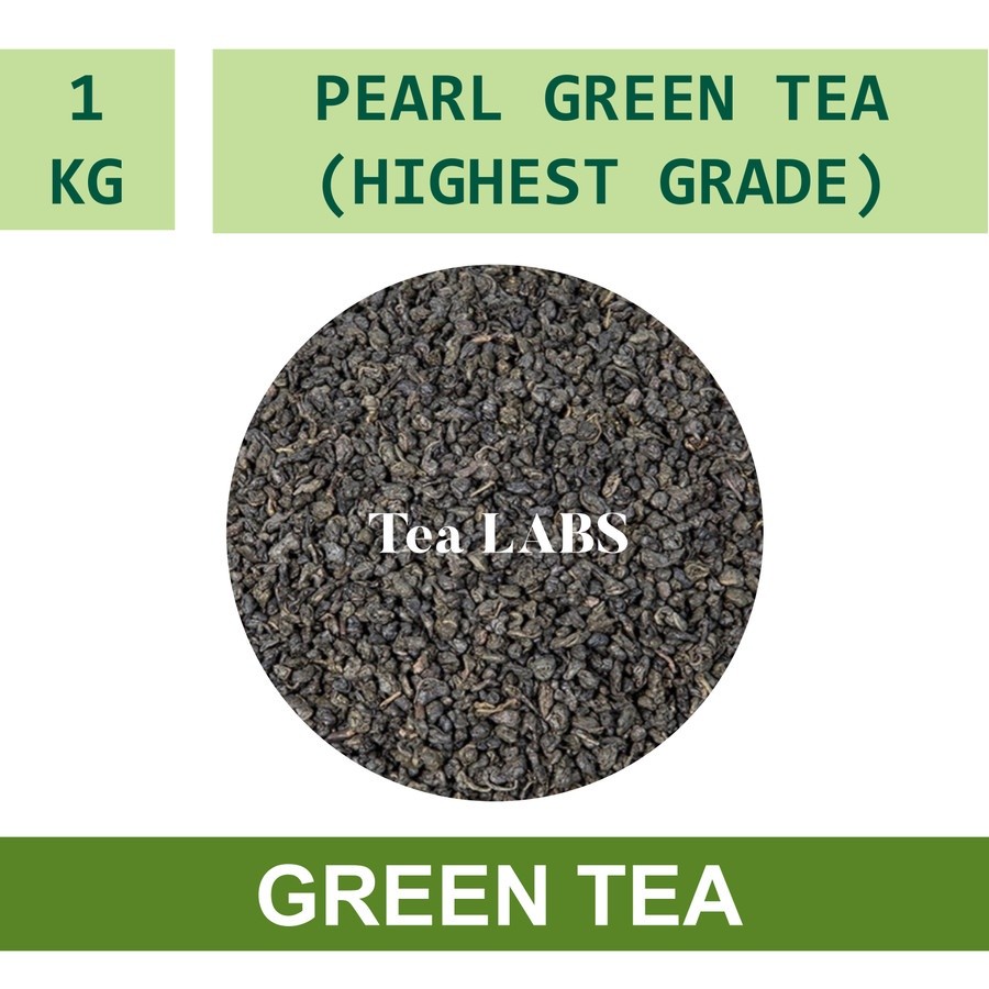 

WHYN!! Teh Hijau Pearl Organik Kiloan / Pearl Green Tea Premium 1 KILO