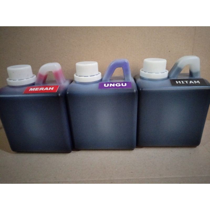 

Tinta stempel warna flash otomatis, isi 500 ml WE!!