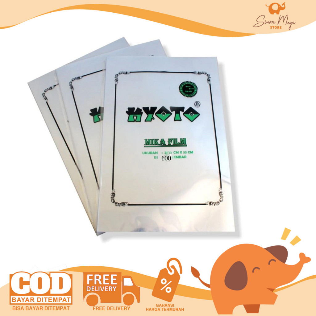 

Mika Jilid Bening Transparan 1 PAK Isi 100 lembar WE!!