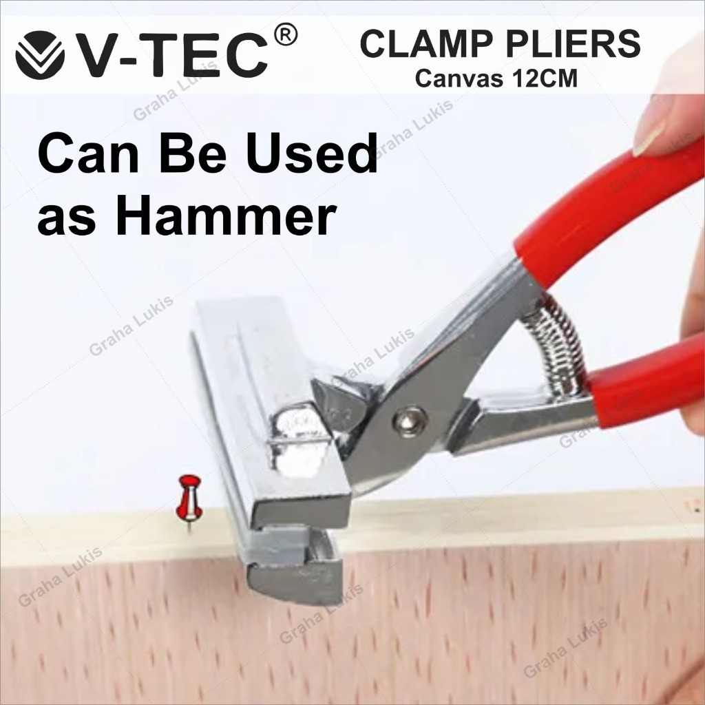 

V-Tec Canvas Clamp Pliers 12cm / Tang Kanvas V-tec