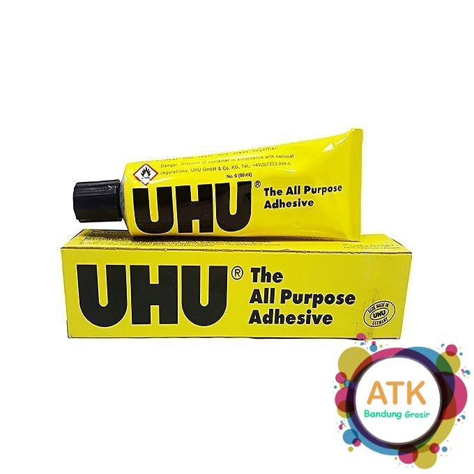 

Lem UHU All Purpose 60 ml Perekat Serbaguna WE!!!