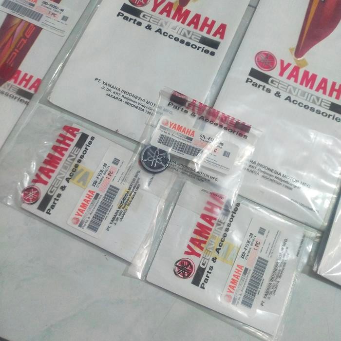 STICKER STRIPING GRAPHIC BODY SET EMBLEM YAMAHA MIO SPORTY SET MERAH 2008 ORI YGP