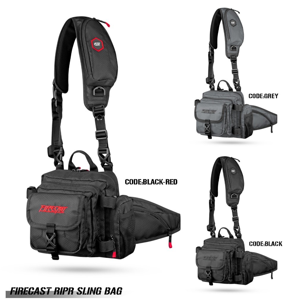 Firecast Tas Pancing Tas Joran Firecast Ripr Sling Bag