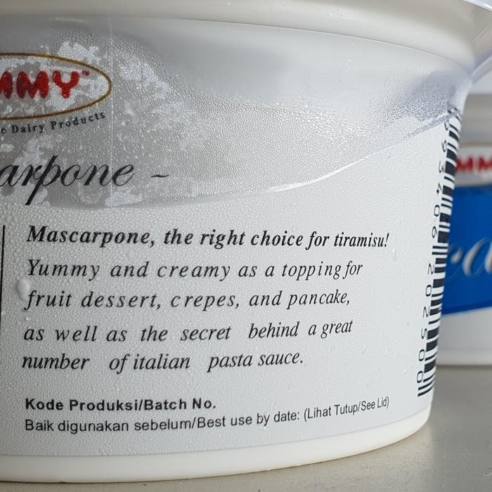 

YUMMY MASCARPONE 250GR